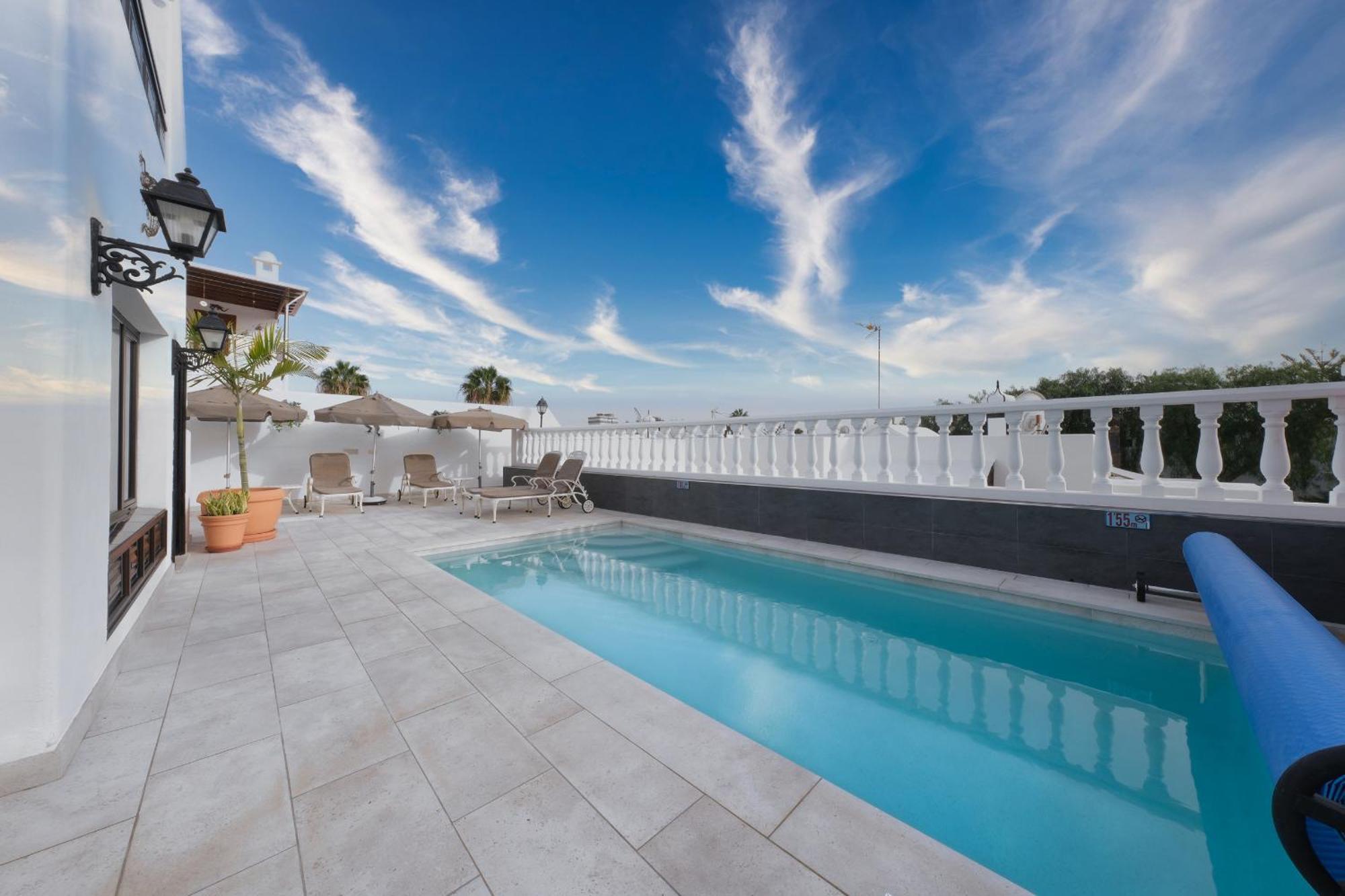 プエルト・デル・カルメン Casa San Valentin Con Piscina Privadaヴィラ エクステリア 写真