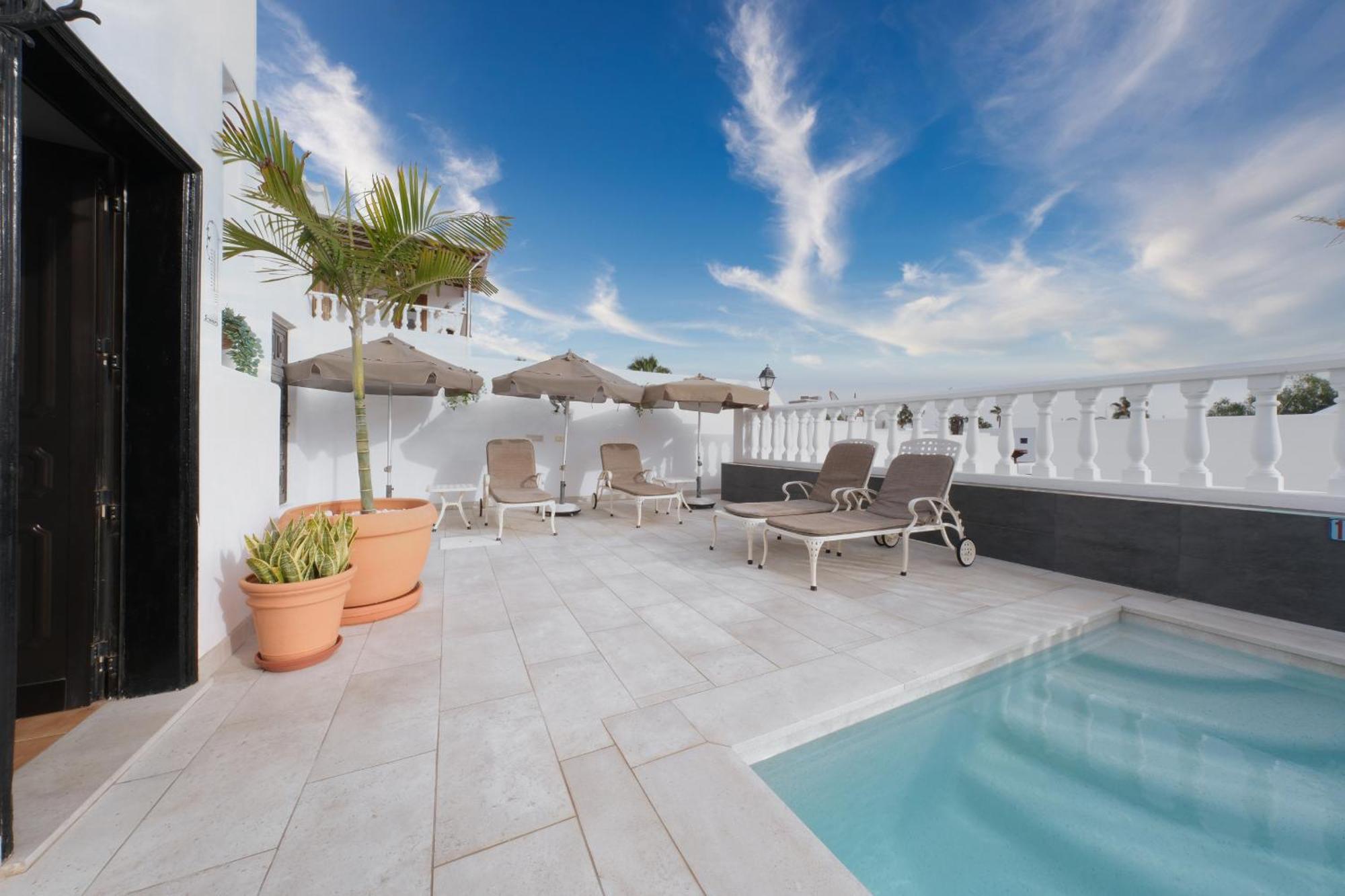 プエルト・デル・カルメン Casa San Valentin Con Piscina Privadaヴィラ エクステリア 写真